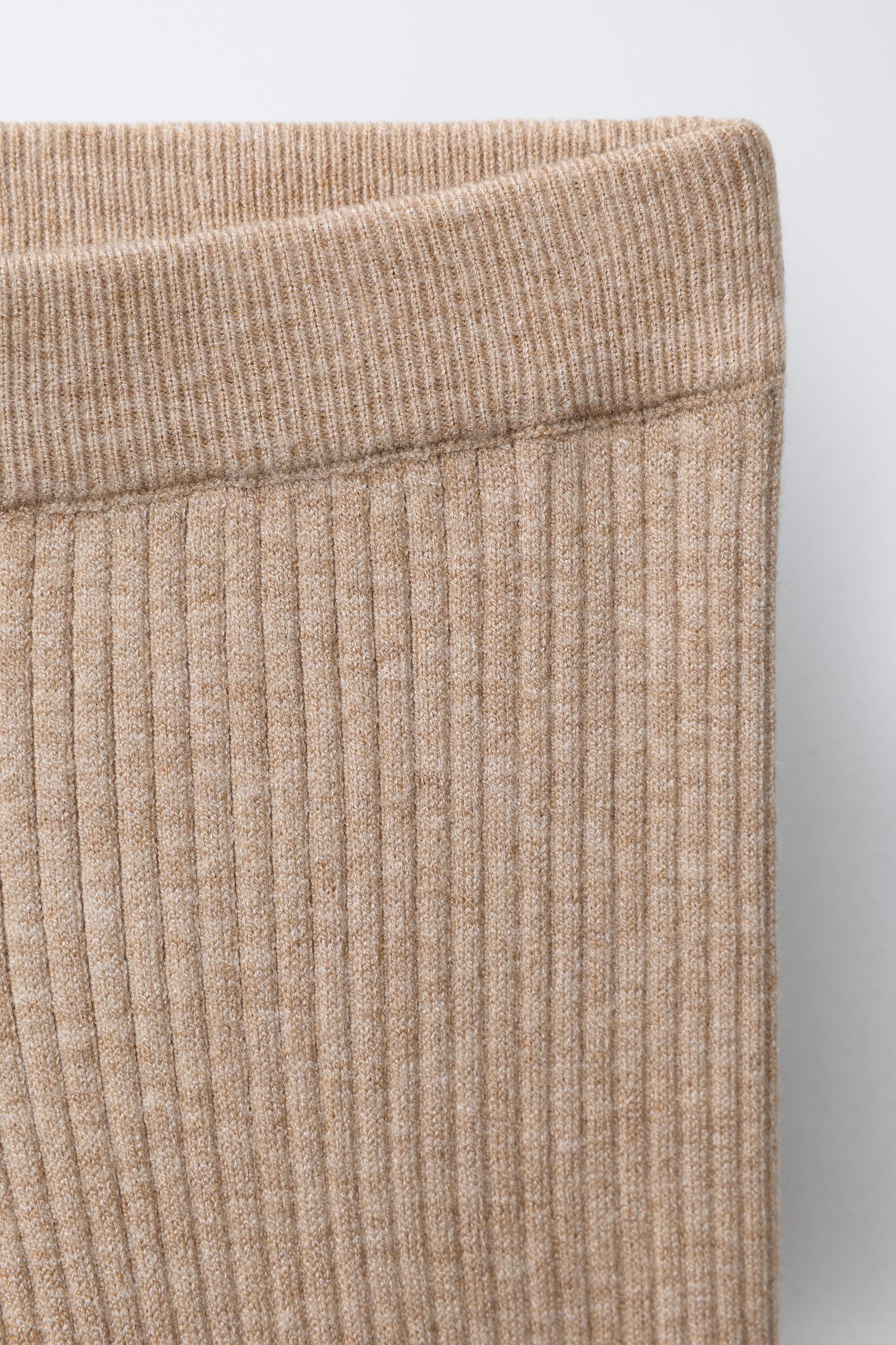 LEGGING FLARE EN MAILLE À NŒUDS